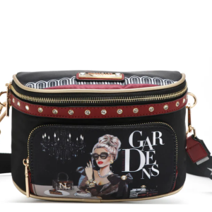 BANDOLERA CON FUNCION DE RIÑONERA LADY IN BLACK