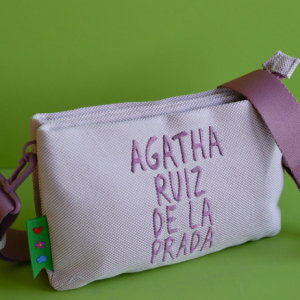BANDOLERA LONA AGATHA ROSA