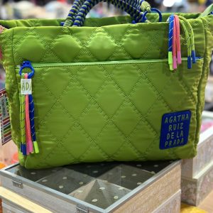 BOLSO ROMBOS ARP VERDE