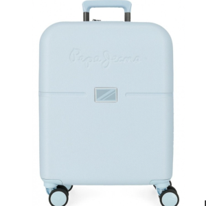 MALETA DE CABINA PEPE JEANS ACCENT AZUL RÍGIDA 55CM 7699134