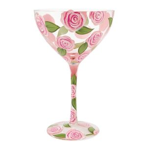 COPA DE COCTEL LOLITA DIEÑO FLORAL Vodka Rose Punch