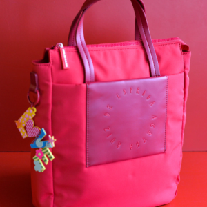 MOCHILA LOVE ROJA