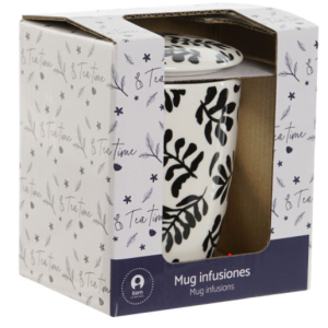 MUG INFUSIONES PORCELANA