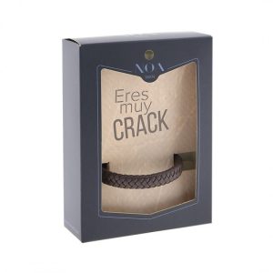 noa-man-pulsera-trenzada-marron-eres-muy-crack