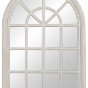 ESPEJO VENTANA BLANCO ENVEJECIDO 73,70 X 3,60 X 104 CM
