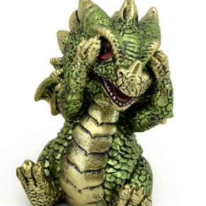 Set de 3 Figuras de Dragón Bebés Dragón de los Elementos
