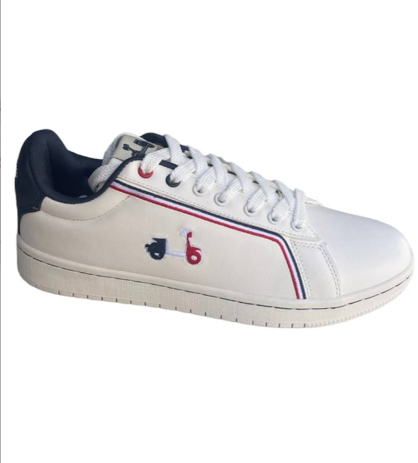 Deportivas Coolbike blancas modelo France.
