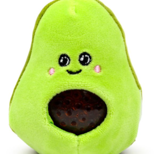 Juguete Estrujable de Peluche Queasy Squeezies Aguacate