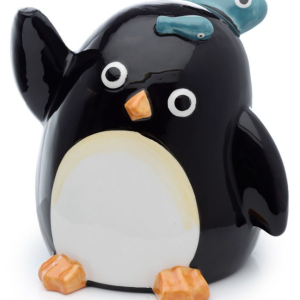 Tazón de Cerámica Pingüino del Revés