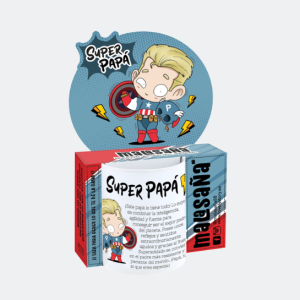 Taza graciosa 330ml Capi papá