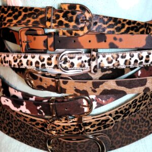 Colección de Cinturones con Animal Print – desde 4,99 €