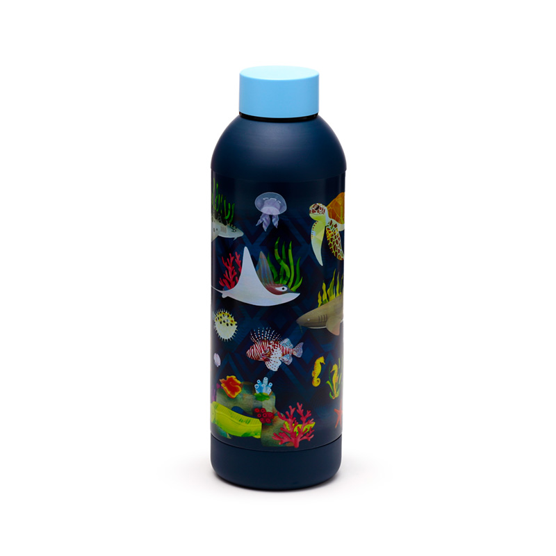 Botella Térmica de Acero Inoxidable - Reino Marino 530ml