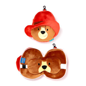 Almohada de Viaje con Antifaz Relaxeazzz - Oso Paddington
