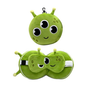 Relaxeazzz Space Cadets Alien Travel - Pillow & Eye Mask