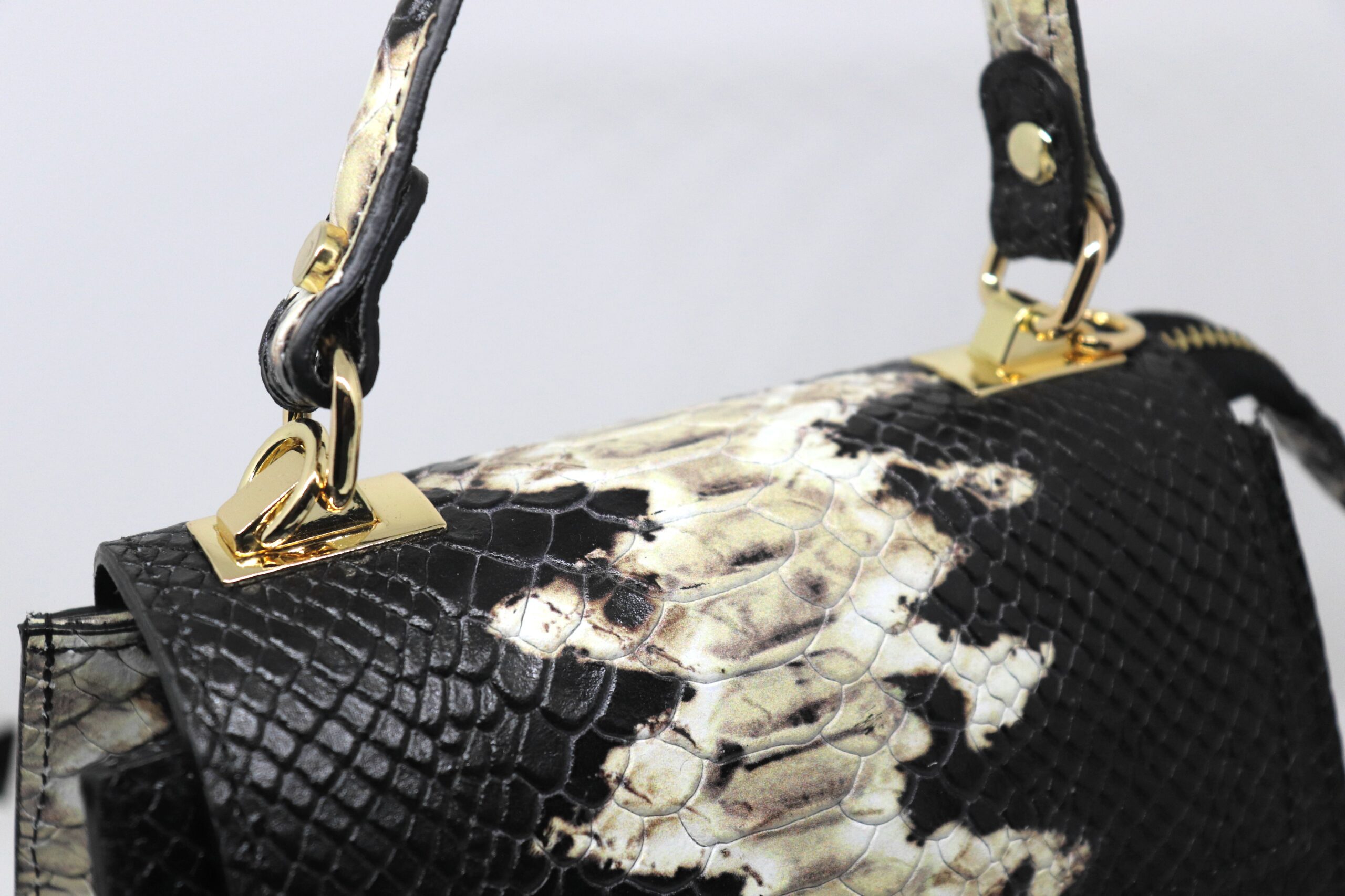 Bolso Tonos Neutros - Piel Genuina - Imagen 3