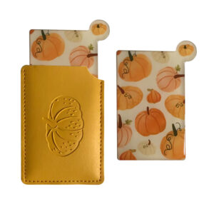 Espejo de Bolsillo con funda - Marca Autumn Harvest Otoño