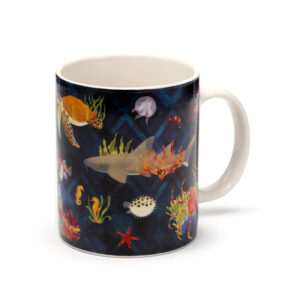 Taza de Porcelana - Ilustración Reino Marino