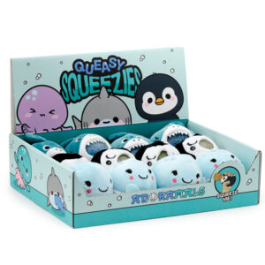 Juguete Estrujable de Peluche Queasy Squeezies - Animales Marinos