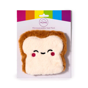 Peluche Térmico de Semillas para Microondas - Forma de Tostada