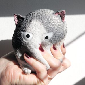 Juguete Estrujable - Gato Gordo de Juguete (4 Colores Disponibles)