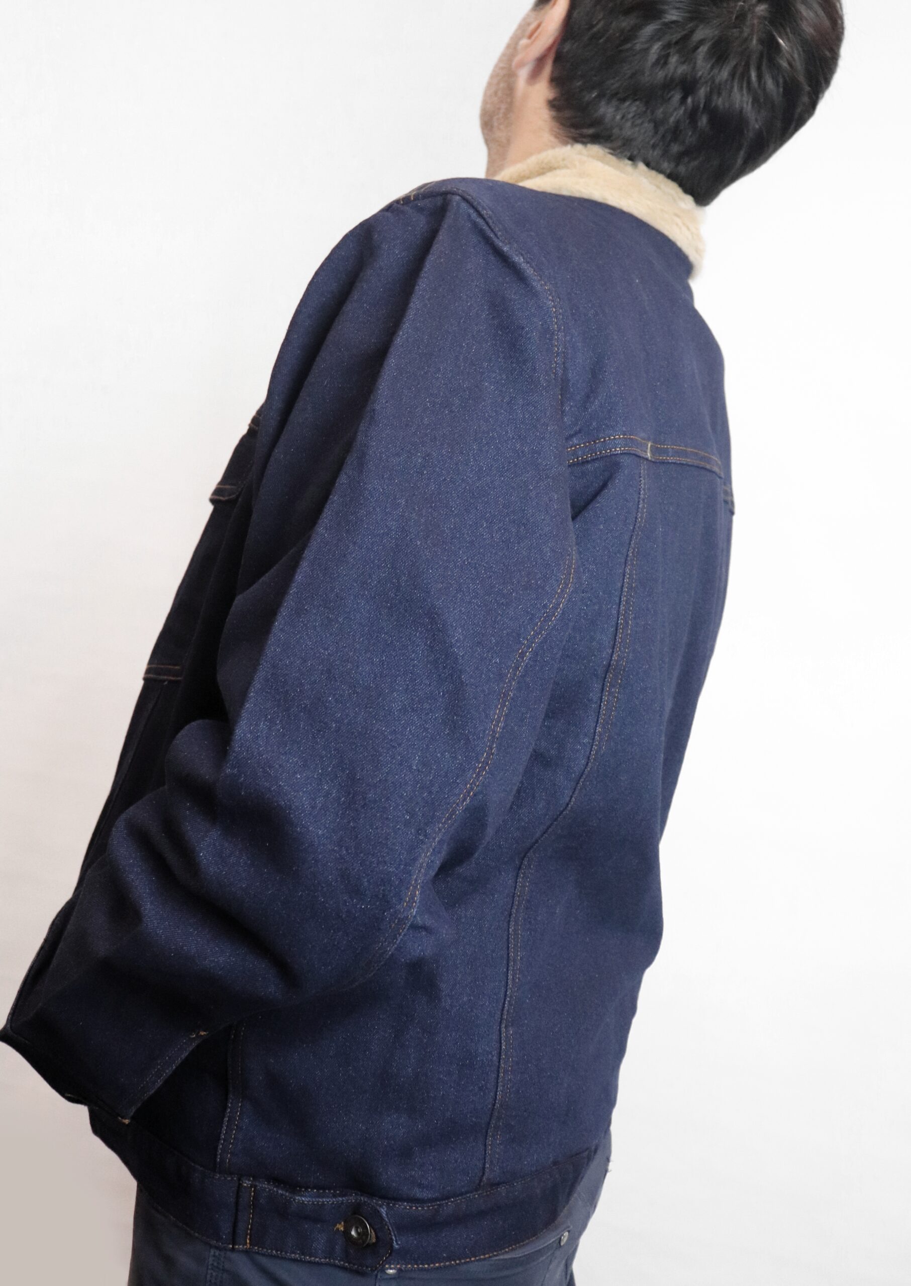 Cazadora Vaquera Interior de Borrego - Denim Claro / Denim Oscuro - Imagen 12