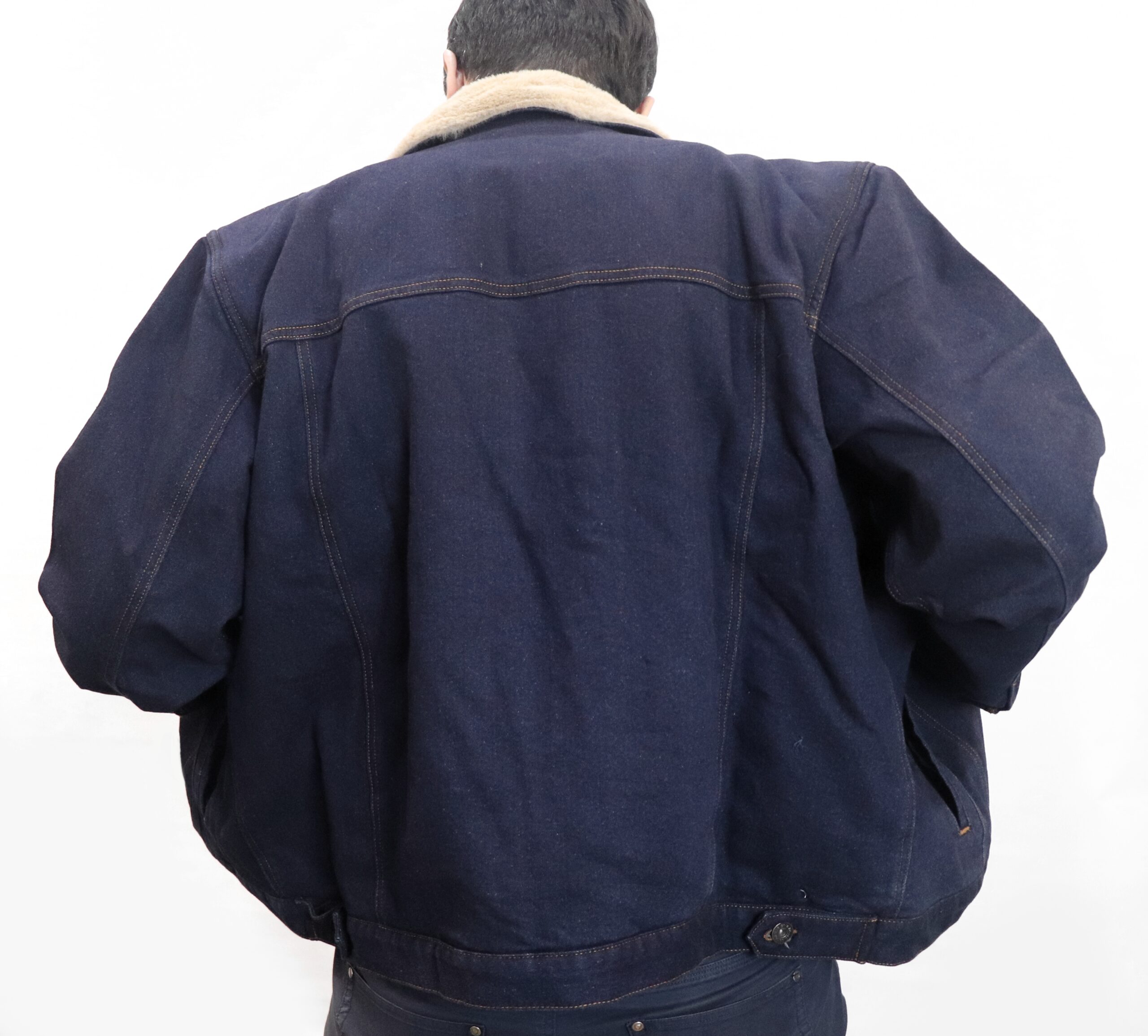 Cazadora Vaquera Interior de Borrego - Denim Claro / Denim Oscuro - Imagen 14