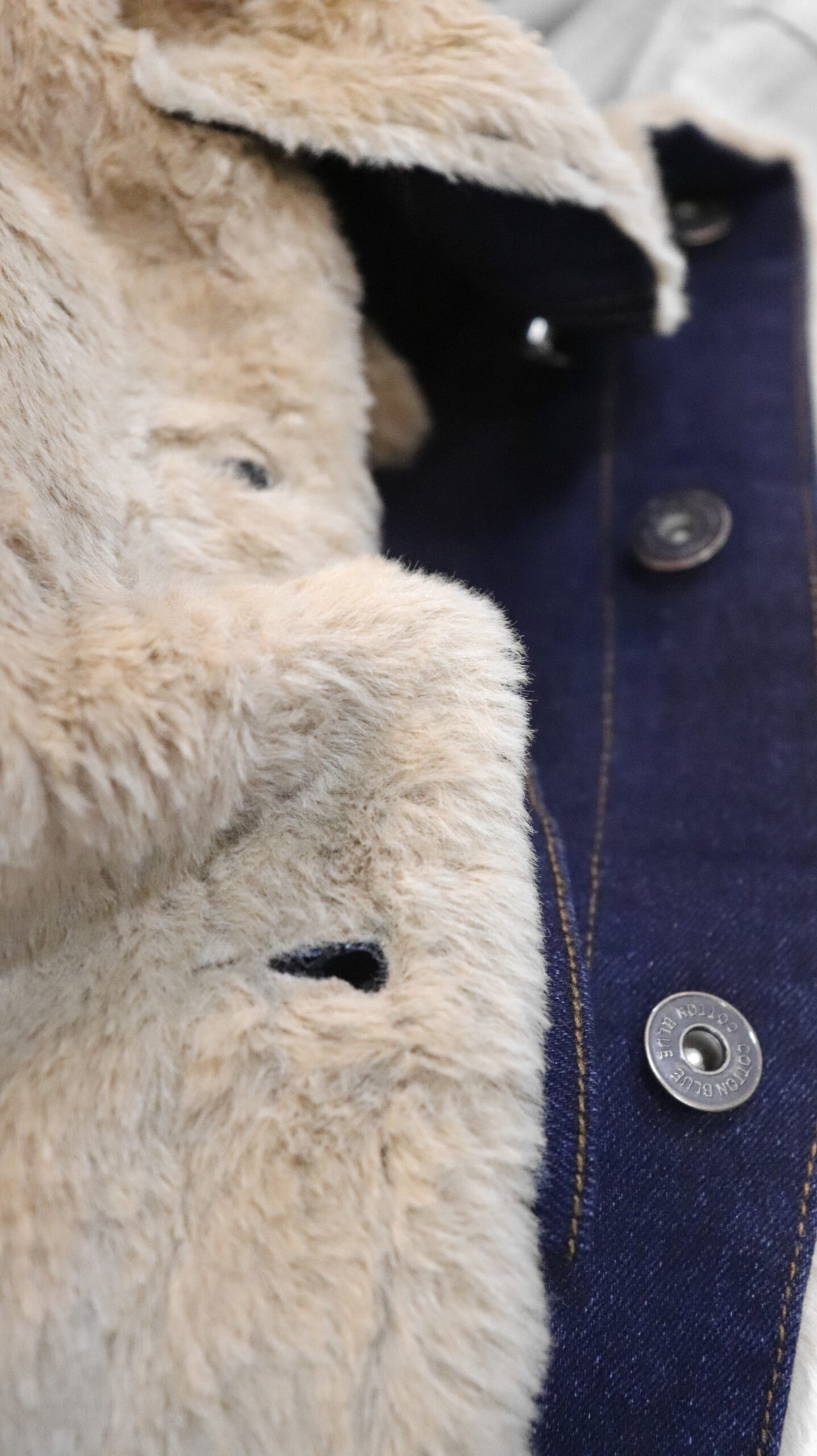 Cazadora Vaquera Interior de Borrego - Denim Claro / Denim Oscuro - Imagen 17