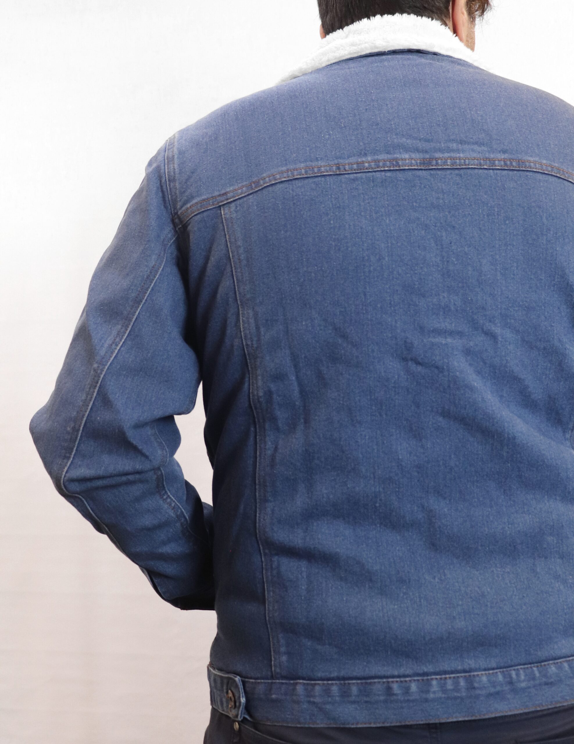 Cazadora Vaquera Interior de Borrego - Denim Claro / Denim Oscuro - Imagen 13