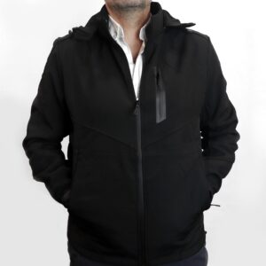 Cazadora Neopreno Deportiva Minimalista - Capucha desmontable