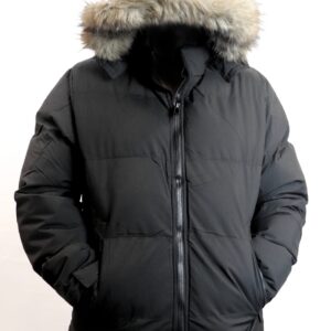 Parka Coreana Corta Retro - Cuello Extraíble