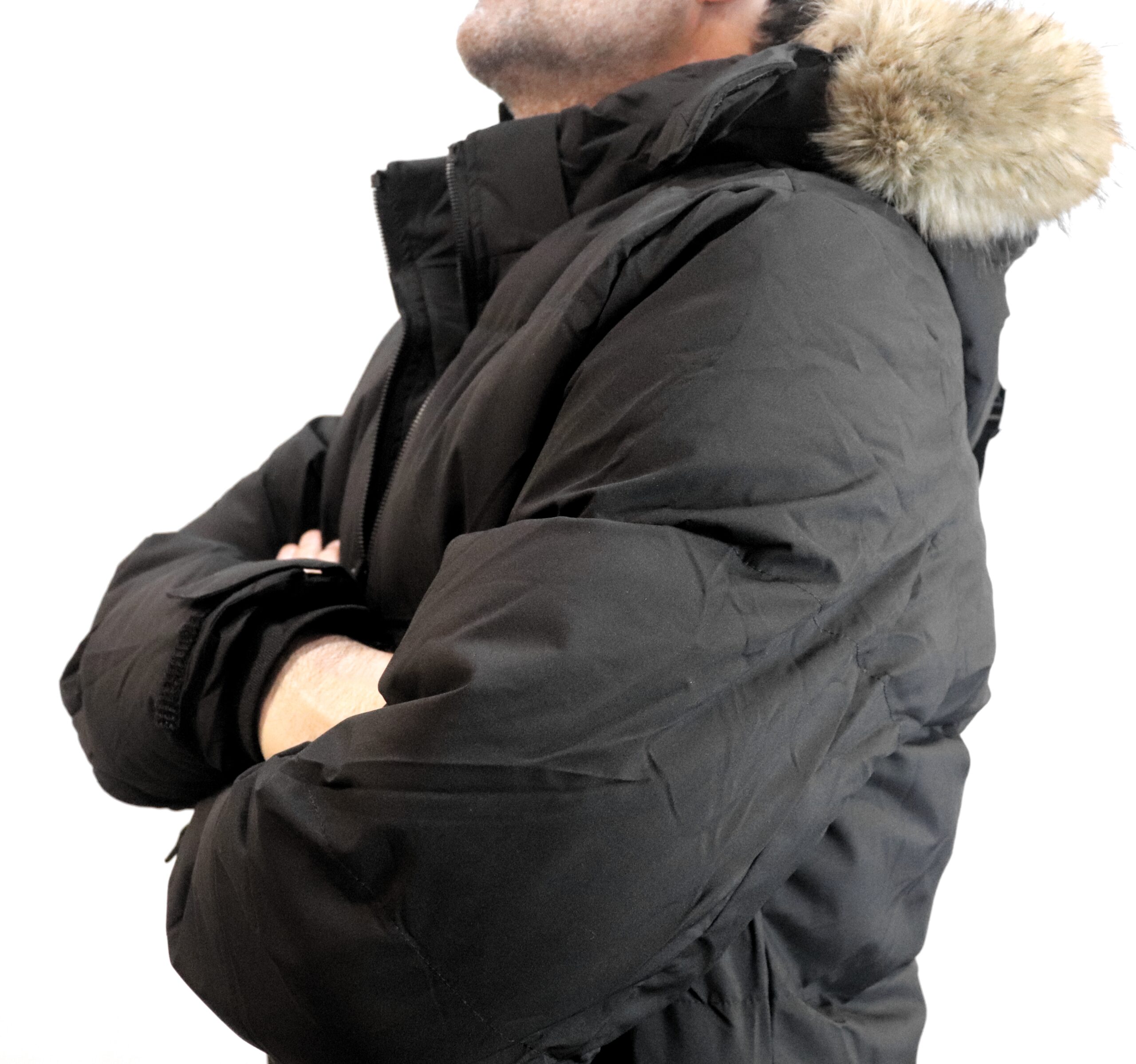 Parka Coreana Corta Retro - Cuello Extraíble - Imagen 6