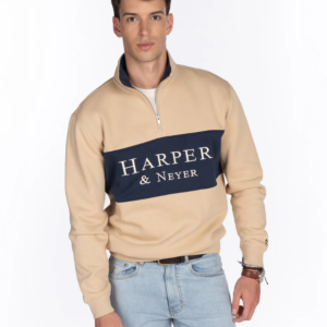 SUDADERA MARYLAND CAMEL - Harper & Neyer