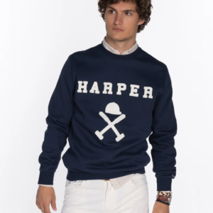 SUDADERA NEW ENGLAND HARPER BLUE - Harper & Neyer