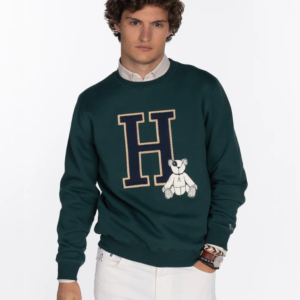 SUDADERA HARVARD GREEN BOTTLE - Harper & Neyer