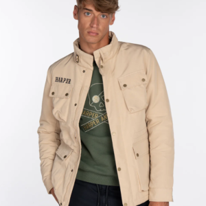 Cazadora 4 Bolsillos Camel - Harper & Neyer