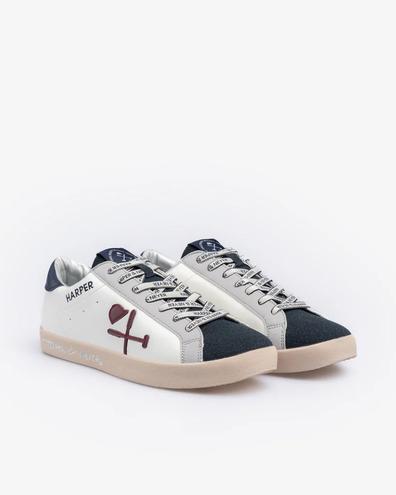 SNEAKER SUPERBOWL NAVY BLUE - Harper & Neyer - Imagen 3