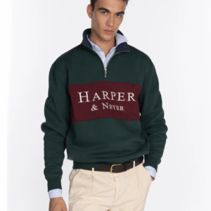SUDADERA MARYLAND GREEN BOTTLE - Harper & Neyer
